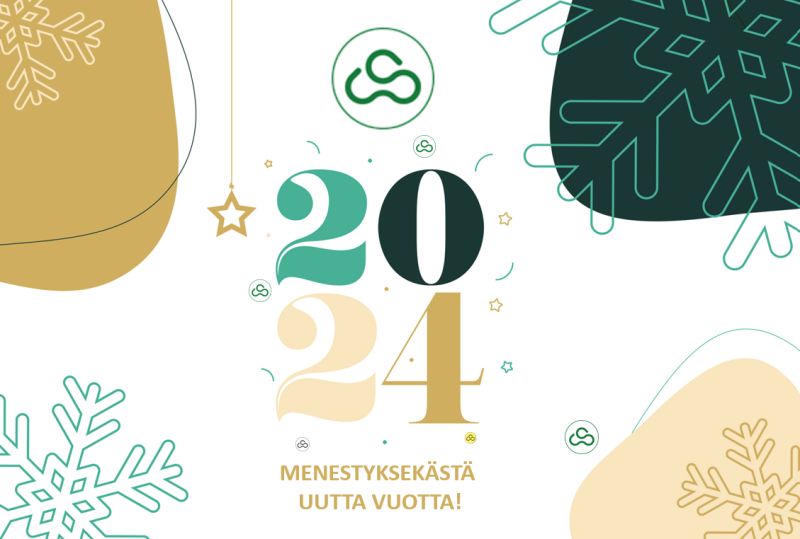 Menestyksekästä uutta vuotta 2024!